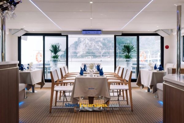 Azure 9 yatch experience in Halong Bay