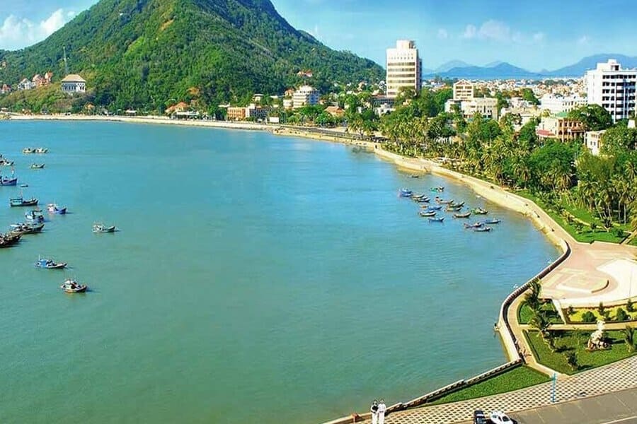 Bai Truoc beach in Vung Tau one of the most beautiful beach