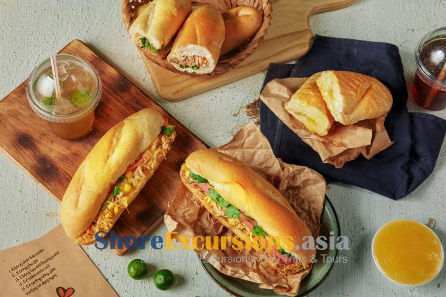 Banh Mi on Shore Excursions in Ha Noi from Port