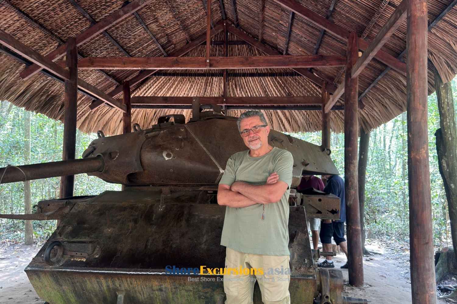 Ben Dinh Tunnels in Cu Chi