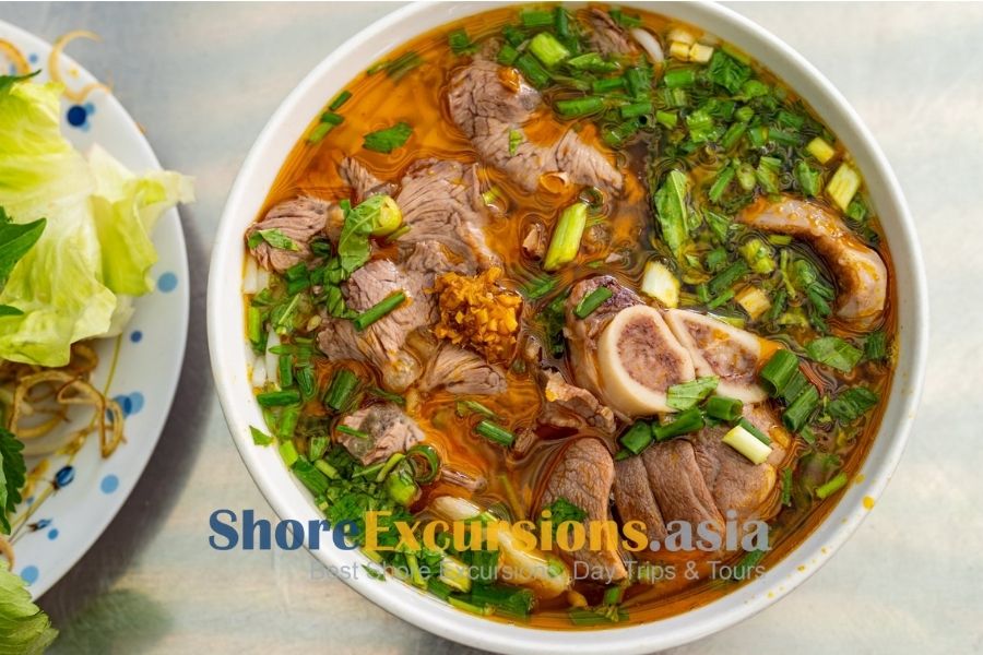 Bun bo He on Shore Excursions in Vietnam