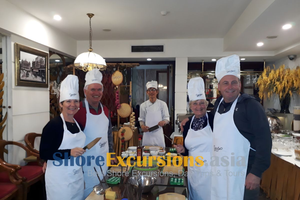 Cooking class on Nha Trang tours from Cam Ranh port