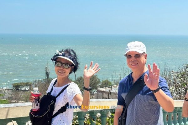 Cruise guests on Vung Tau cruise excursions