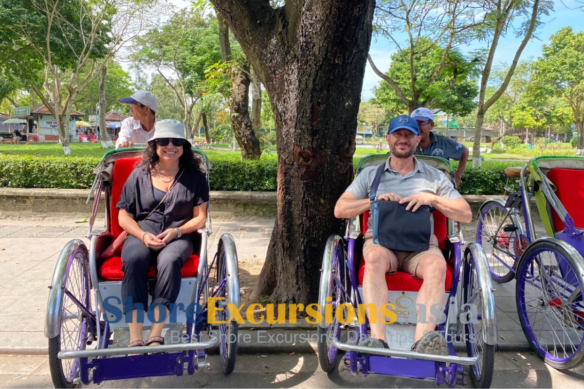 Cyclo in Hue on Shore Excursions