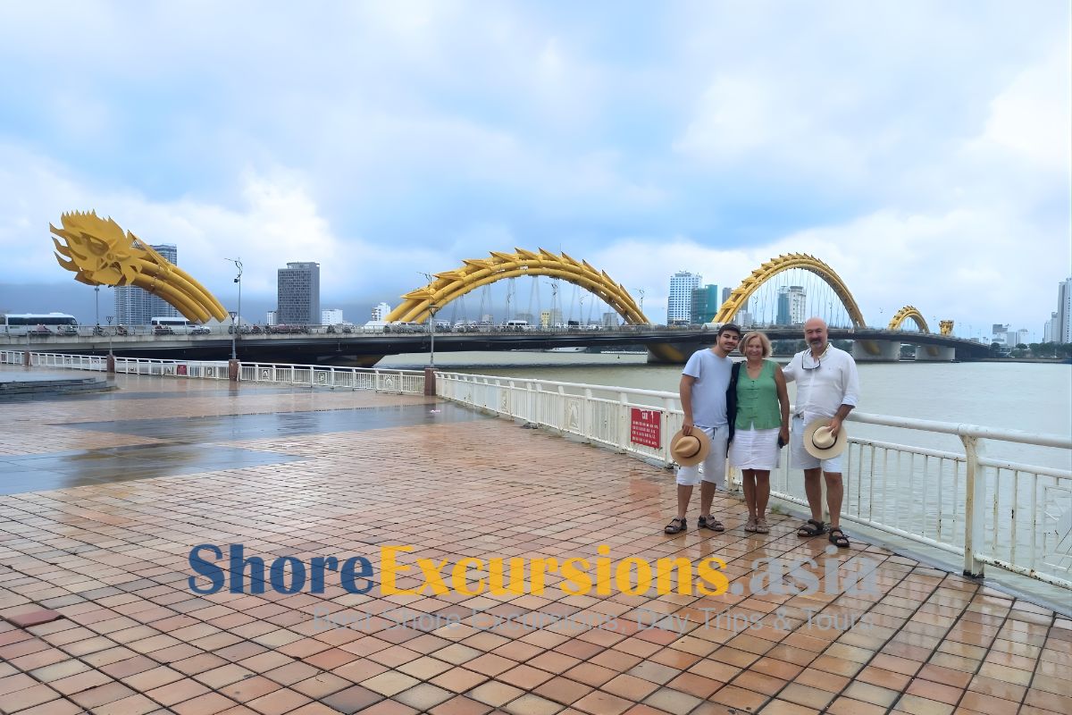 Danang Dragon Bridge shore excursions from port