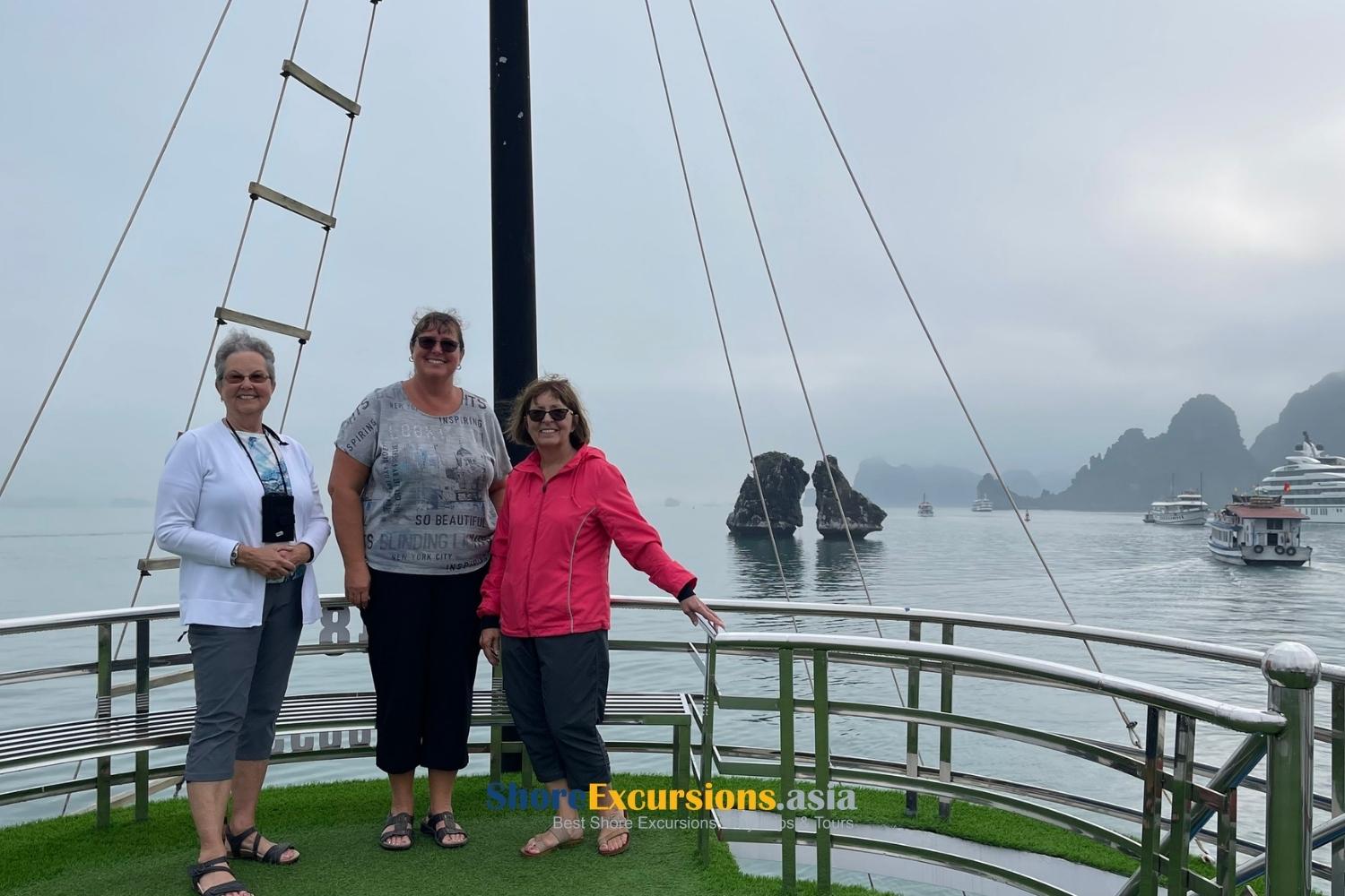 Day cruise tour from Halong Bay International Cruise Port