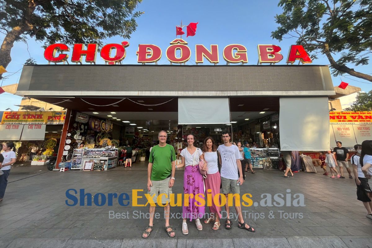 Dong Ba market on Hue Shore Excursions