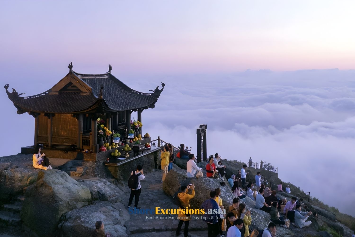 Dong Pagoda on Yen Tu Mountain
