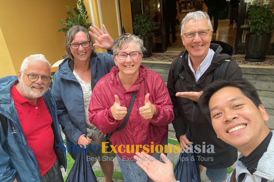 Group on Diamond Princess shore excursions