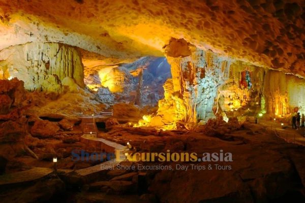 Halong Bay shore excursions Tien Ong Cave