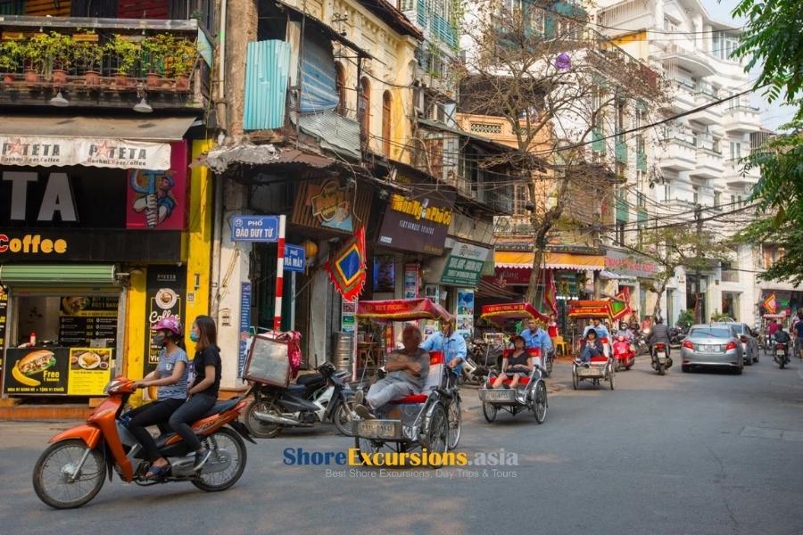 Hanoi Old Quarter day tours from cruise port