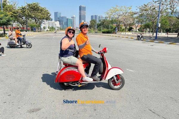 Ho Chi Minh City shore excursions by Vespa