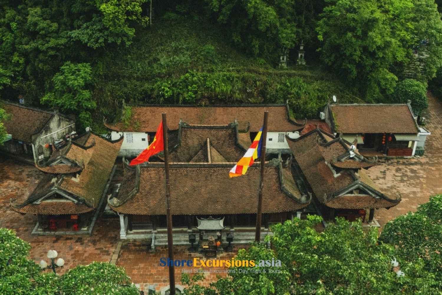 Hoa Yen Pagoda on Yen Tu Complex