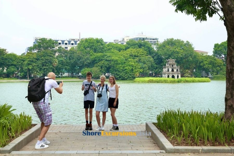 Hoan Kiem Lake on Hanoi cruise excursions
