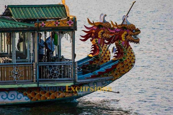 Hue shore excursions with Dragon Boat