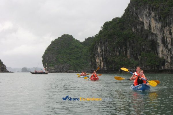 Kayaking in Luon Area - Vietnam shore excursions