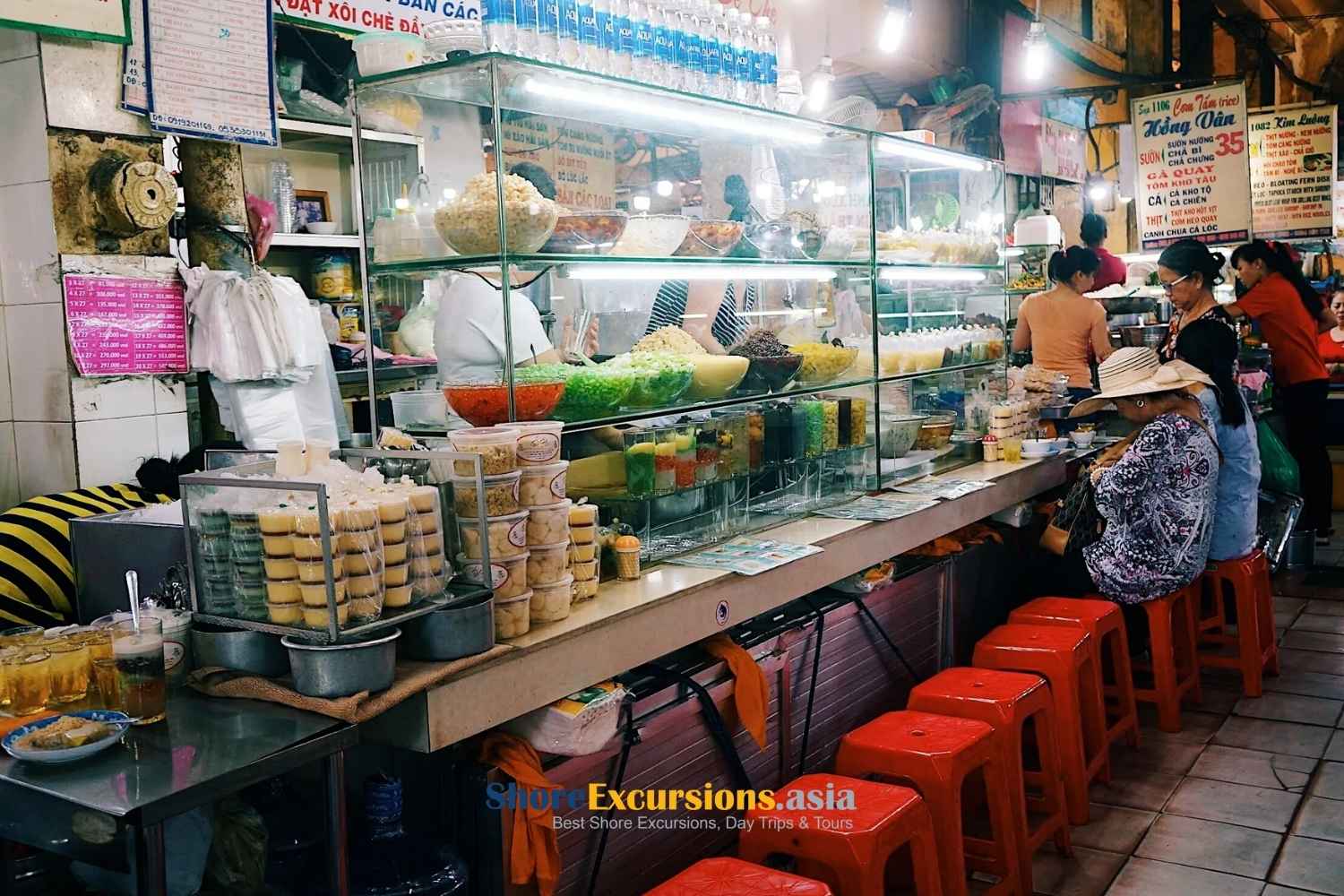 Local Dishes and Snacks - Ben Thanh Market