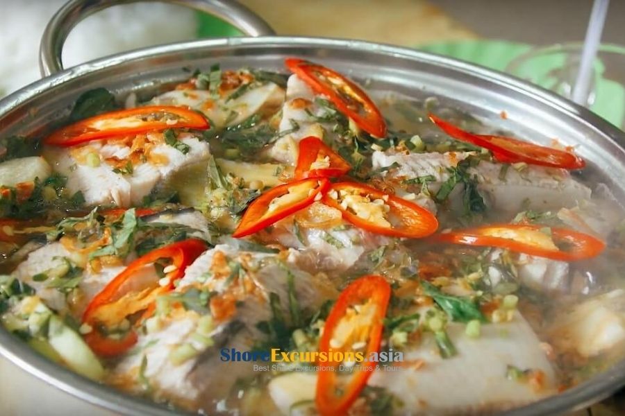 Local food on Vung Tau shore excursions