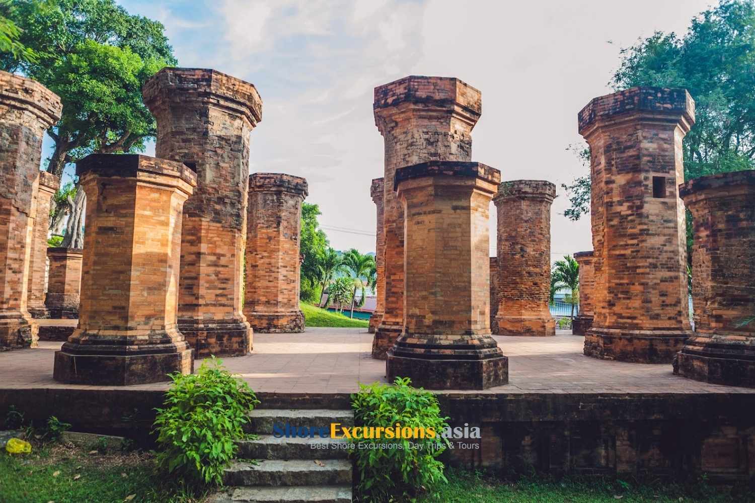 Lower Level of Cham Po Nagar Tower Nha Trang