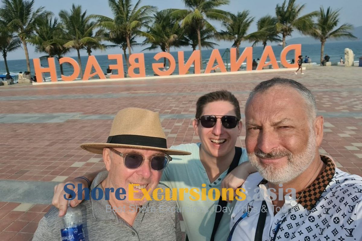 My Khe beach on Da Nang shore tours