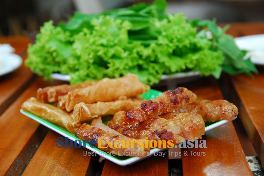 Nem Nuong Ninh Hoa on Nha Trang cruise excursions