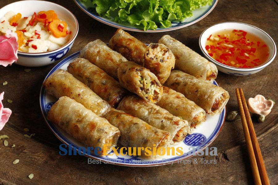 Nem ran on shore excursions in Hoi An