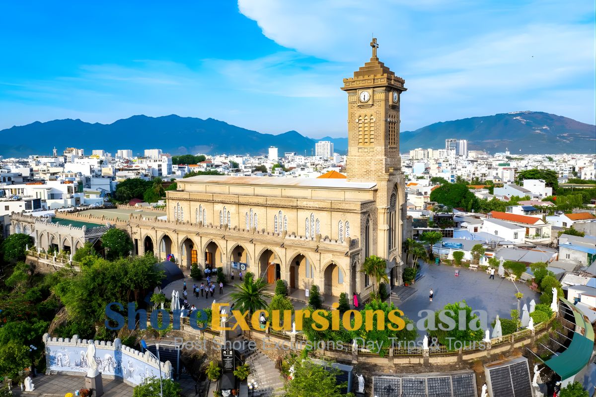 Nha Trang Cathedral on Nha Trang day trips from port