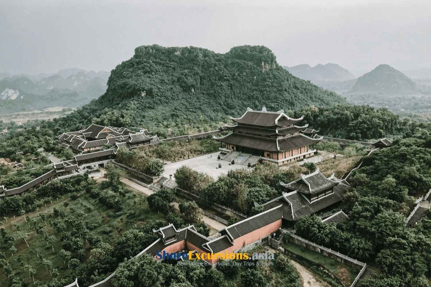 Overview about Yen Tu Pagoda