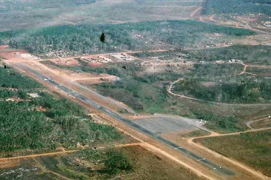 Overview of Nui Dat Task Force Base