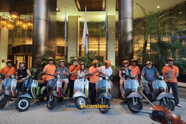 Saigon shore excursions by Vespa