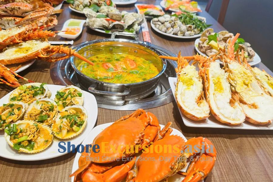 Seafood on Nha Trang port tours