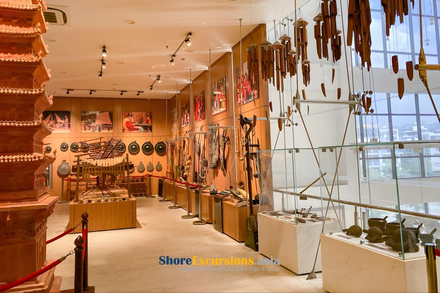 Second floor of Quang Ninh Museum