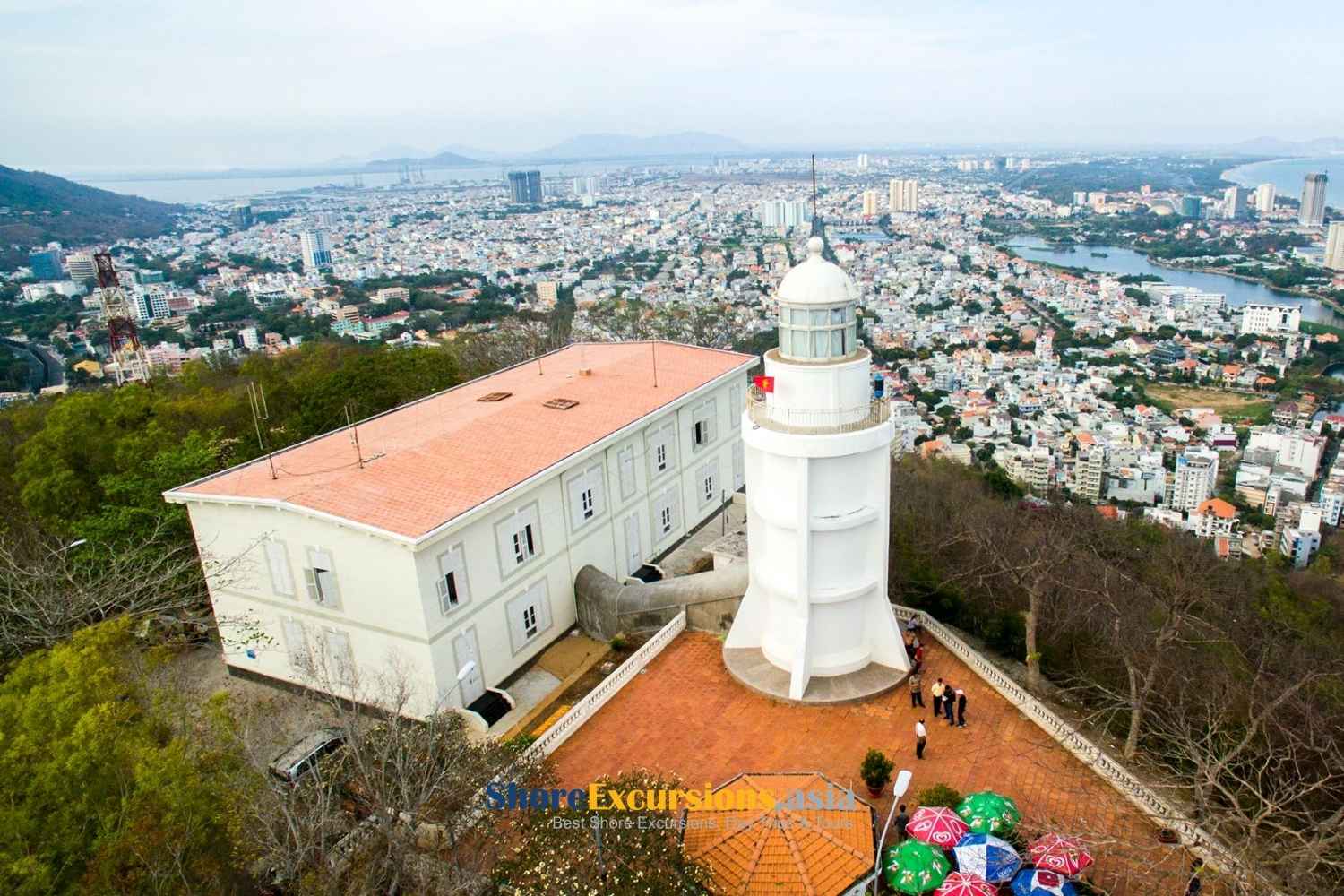 Vung Tau Lighthouse view from top