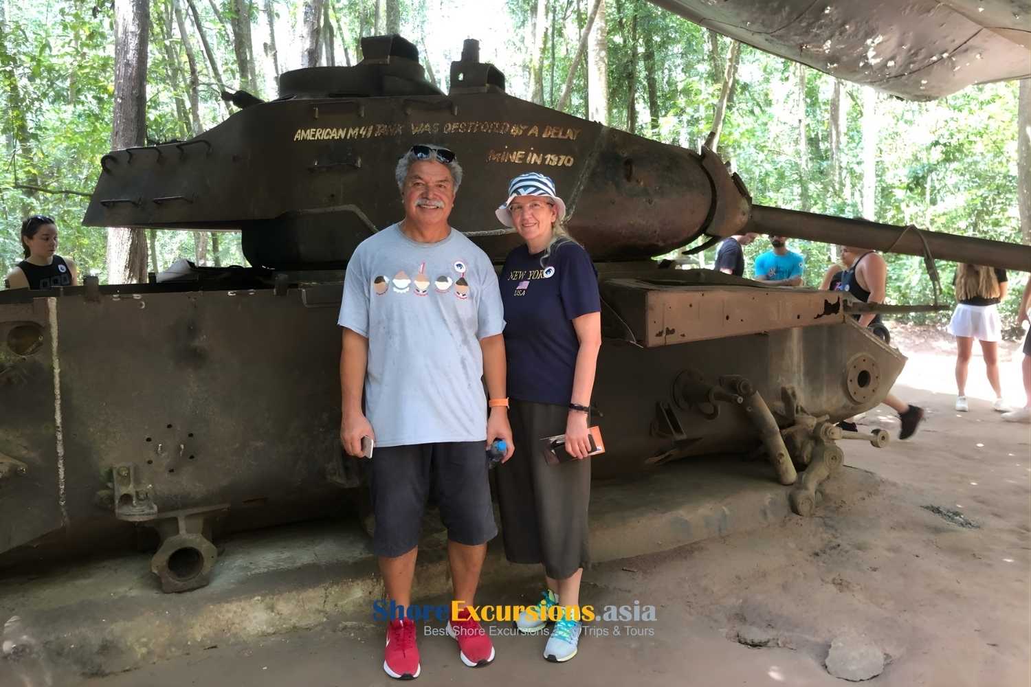 War Artifacts & Exhibits - Cu Chi Tunnels