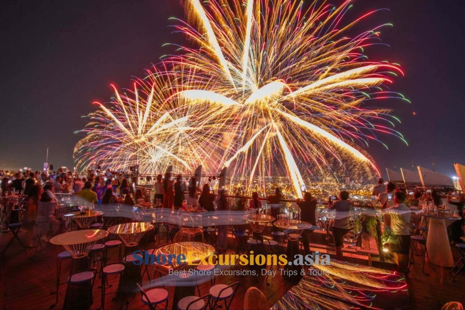 Watch Da Nang Fireworks Festival from Rooftop Bars