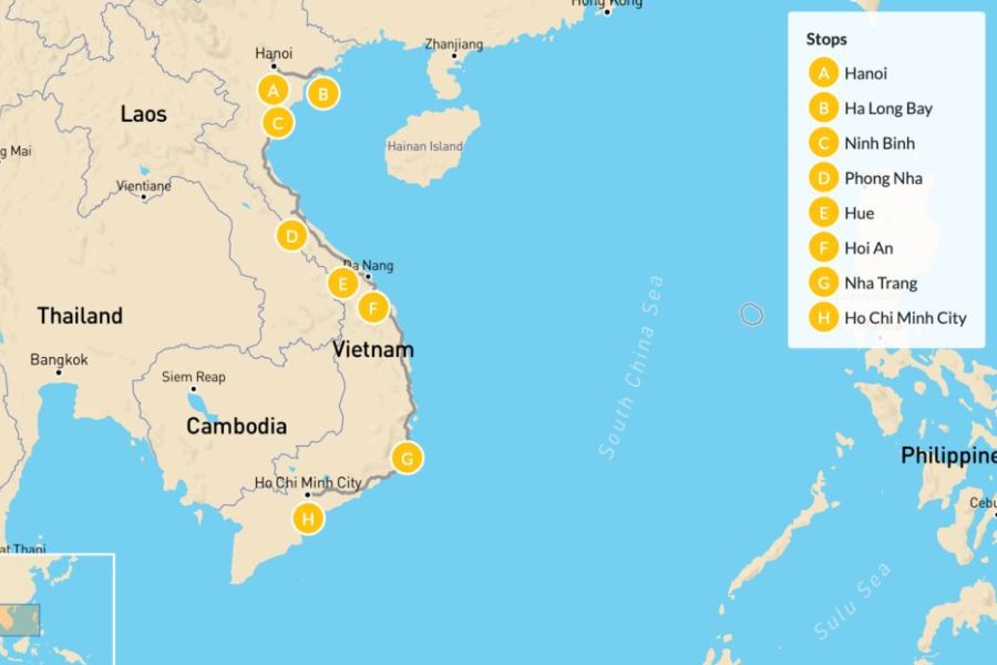 Why Travel From North to South Vietnam
