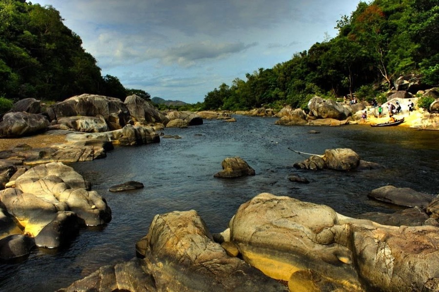 the majestic nature in Ham Ho Jungle Park with Quy Nhon shore excursions